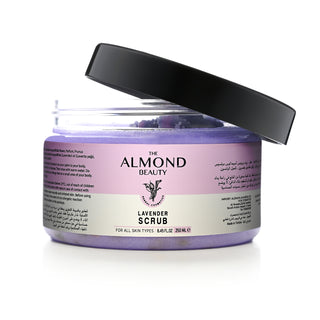The Almond Beauty Lavender Scrub
